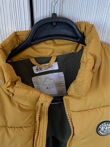 H&M H&M erkek çocuk hardal rengi mont