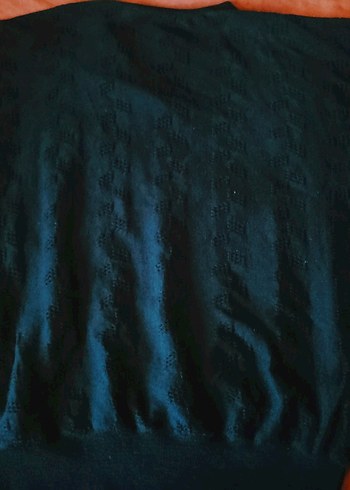 Kadın Siyah V Yaka Triko Kazak - Görsel 3