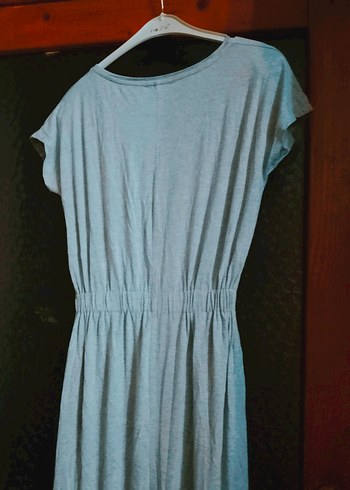 Uzun Drapeli Genç Kız Elbisesi - Görsel 2