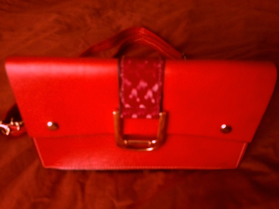 Kırmızı Kadın Omuz Çantası - Görsel 2