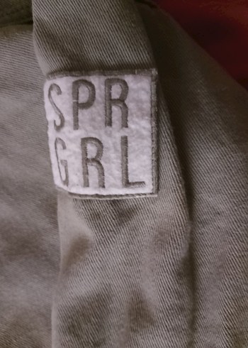 Düğmeli Haki Kadın Keten Ceket - Görsel 3