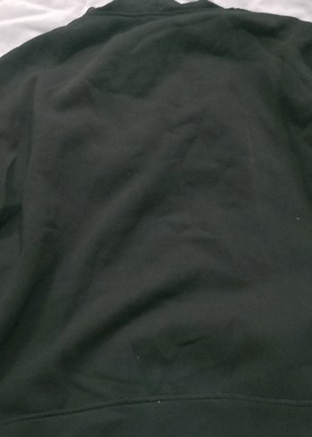 s Beden Kadın Siyah Boğazlı Sweatshirt