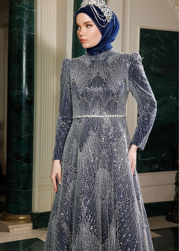 Laci kloş ful taş işleme - Görsel 2