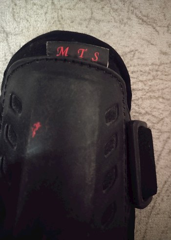 Siyah MTS Motosiklet Dizlikleri - Görsel 5