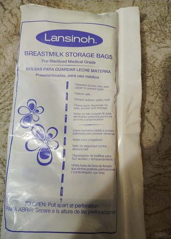Lansinoh 24 Anne Sütü Saklama Poşetleri - Görsel 4