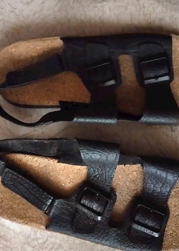 Siyah  Erkek Ayakkabı Sandalet - Görsel 6