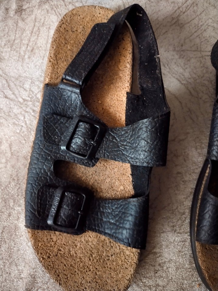 Siyah  Erkek Ayakkabı Sandalet - Görsel 2