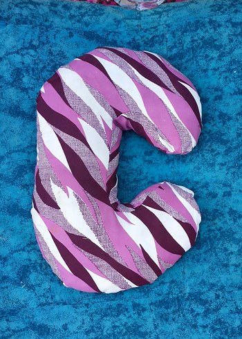 Mor Zebra Desenli boyun Yastığı - Görsel 2