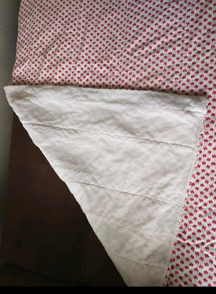 yatak koruyucusu Pembe Puantiyeli Yatak Örtüsü - Görsel 2