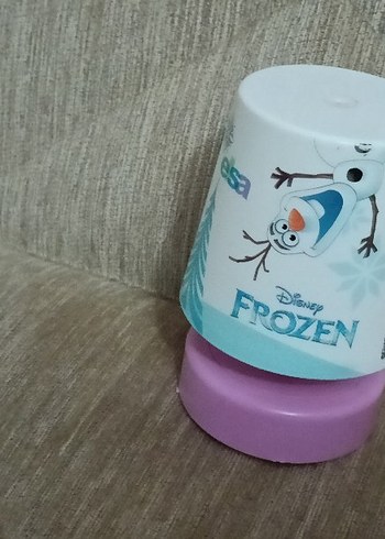 Renkli Frozen Temalı Abajur - Görsel 2