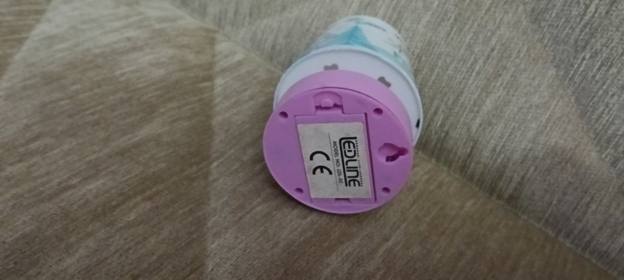 Renkli Frozen Temalı Abajur - Görsel 5