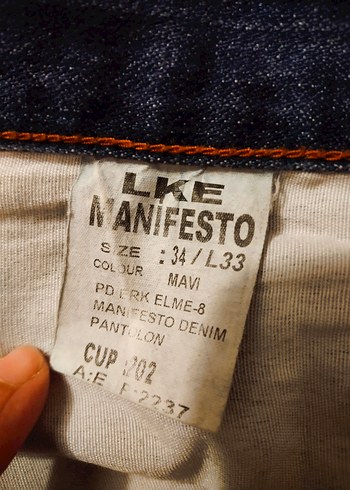 Gri Erkek kot Pantolon Regular Fit - Görsel 4