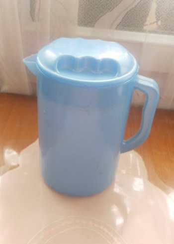 Tupperware Pastel Mavi Plastik Sürahi
