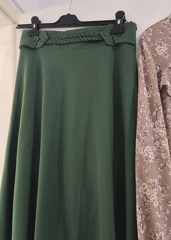 Uzun Kollu Fırfırlı Bej Bluz - Görsel 2