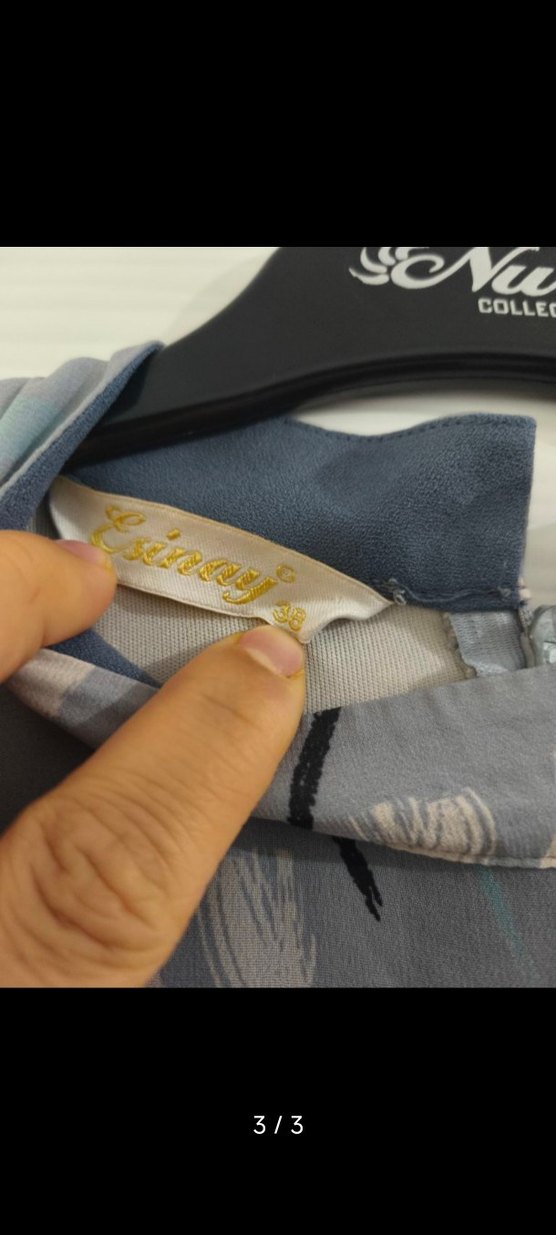 Gri Uzun Bağcıklı Dökümlü Hamile Kabanı - Görsel 3