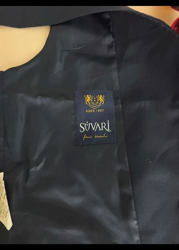 Düğmeli Koyu Mavi Erkek Yelek - Görsel 2