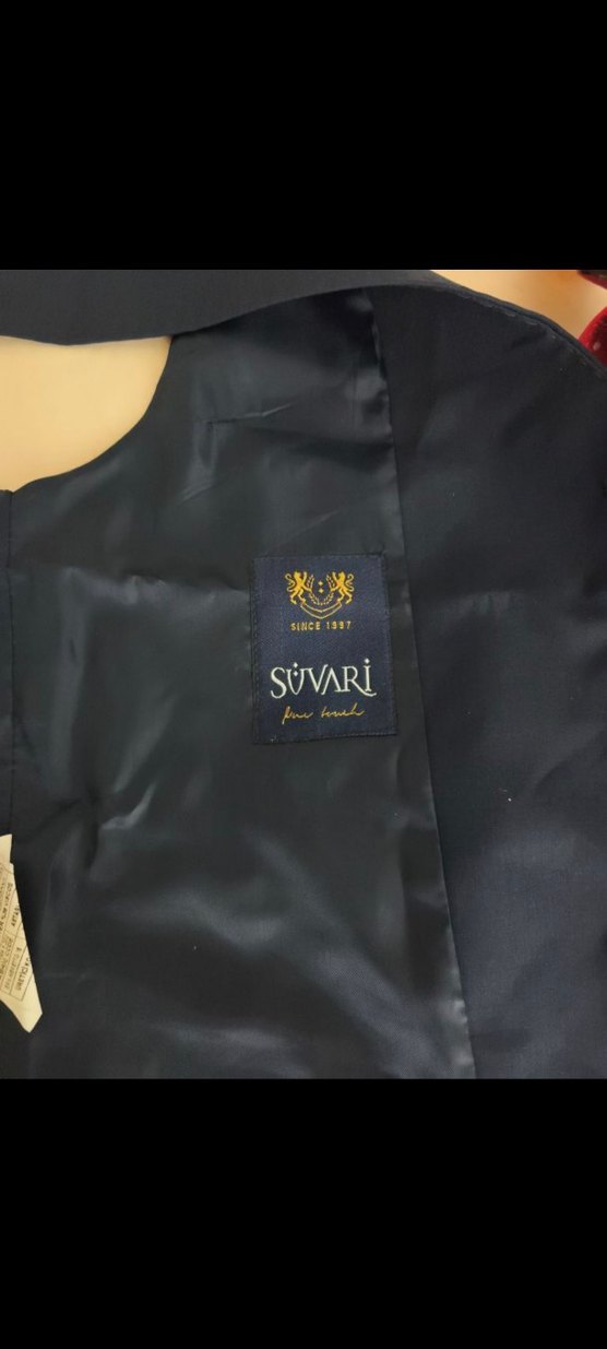 Düğmeli Koyu Mavi Erkek Yelek - Görsel 2