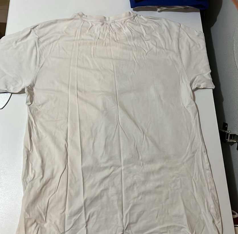 Renkli Baskılı Beyaz Tişört - Görsel 2