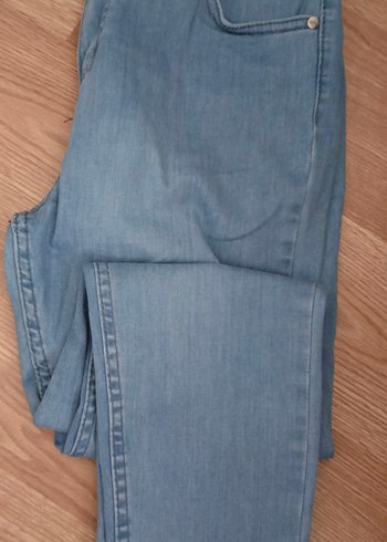 Kadın Mavi Normal Boy Denim Pantolon