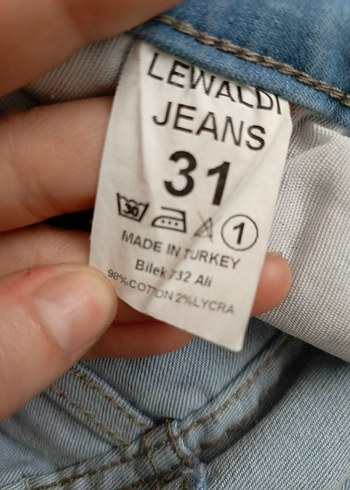 Diğer Kadın Mavi Normal Boy Denim Pantolon