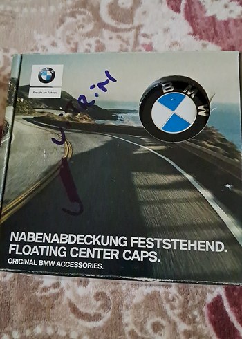 BMW 56mm Orijinal Yüzen Jant Göbeği Kapağı Seti - Görsel 2
