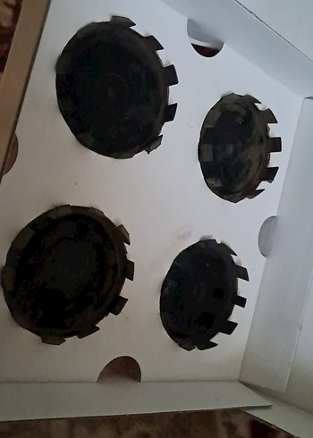 BMW 56mm Orijinal Yüzen Jant Göbeği Kapağı Seti - Görsel 5