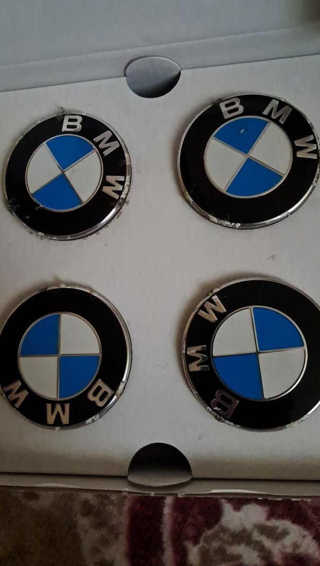 BMW 56mm Orijinal Yüzen Jant Göbeği Kapağı Seti - Görsel 4