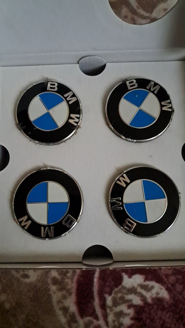 BMW 56mm Orijinal Yüzen Jant Göbeği Kapağı Seti - Görsel 3