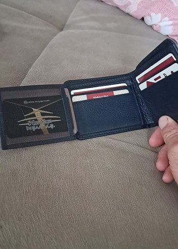 Lacivert Erkek Cüzdanı - Görsel 5