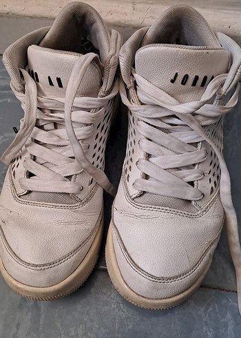 Nike Jordan Flight Origin 4 Beyaz Erkek Basketbol Ayakkabısı - Görsel 12