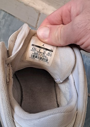 Nike Jordan Flight Origin 4 Beyaz Erkek Basketbol Ayakkabısı - Görsel 7