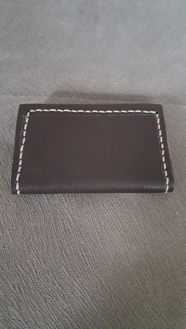 Kahverengi Deri Erkek Kartlık - Görsel 2