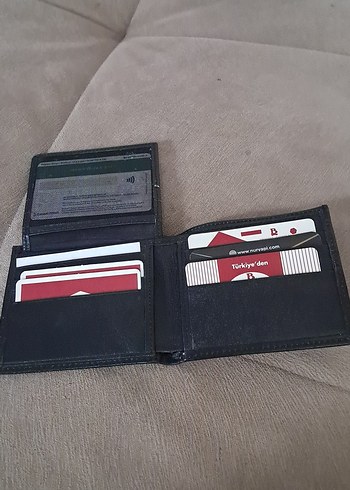 Siyah Erkek Deri Cüzdan - Görsel 6