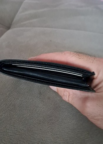 Siyah Erkek Deri Cüzdan - Görsel 7