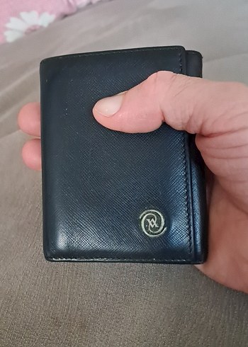 Siyah Monogram Deri Erkek Cüzdanı - Görsel 10