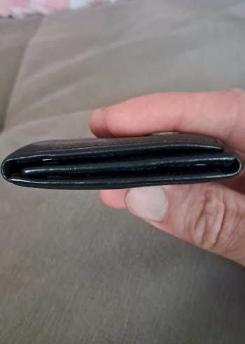 Siyah Monogram Deri Erkek Cüzdanı - Görsel 12