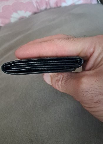 Siyah Monogram Deri Erkek Cüzdanı - Görsel 11