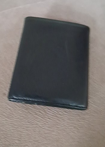 Siyah Monogram Deri Erkek Cüzdanı - Görsel 8