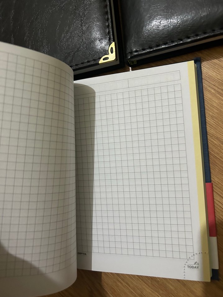 Siyah İş Defteri, Kareli, 120 Sayfa - Görsel 5