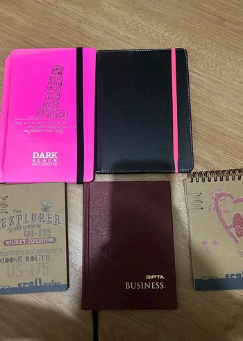 Pembe Kareli Defter - Görsel 5