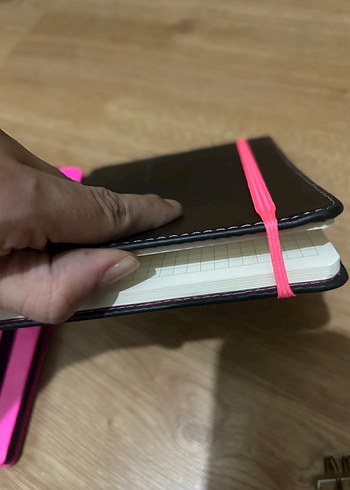 Pembe Kareli Defter - Görsel 6