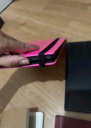 Pembe Kareli Defter - Görsel 4