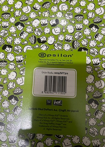 Yeşil Pastel Renkli Spiralli Defter - Görsel 4