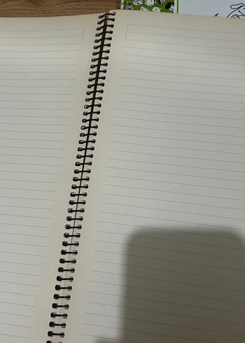 Yeşil Pastel Renkli Spiralli Defter - Görsel 3
