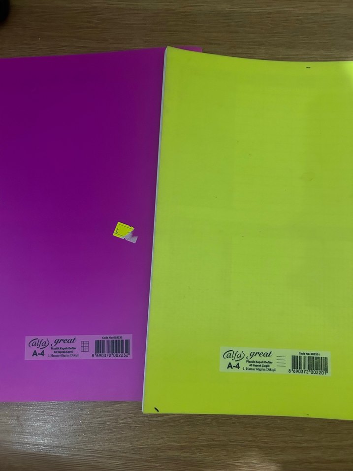 Büyük boy okul defteri - Görsel 4