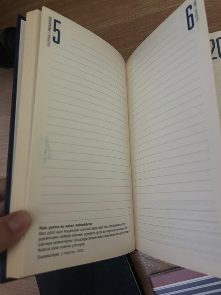 Çeşitli Ajanda ve defter - Görsel 4