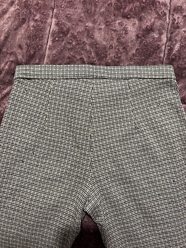 Mango Ekose Mango Kumaş Pantalon