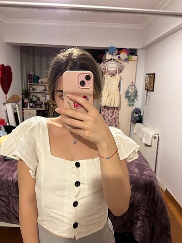 Zara Keten Top