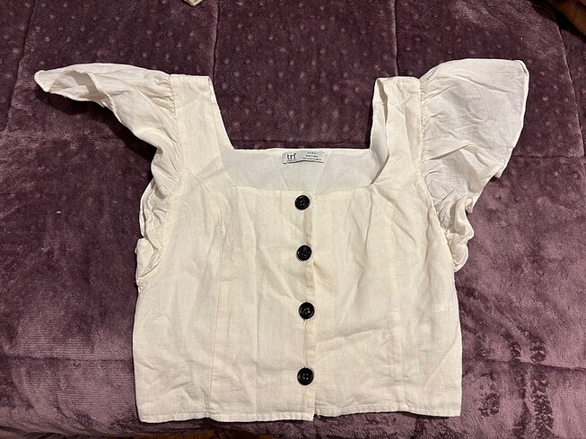 xs Beden Zara Keten Top