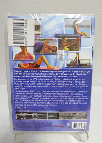 Ebru Şallı ile Süper Bir Karın orijinal bandrollü DVD - Görsel 2